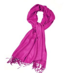 Valerie Stevens Pashmina/scarf, fuchsia